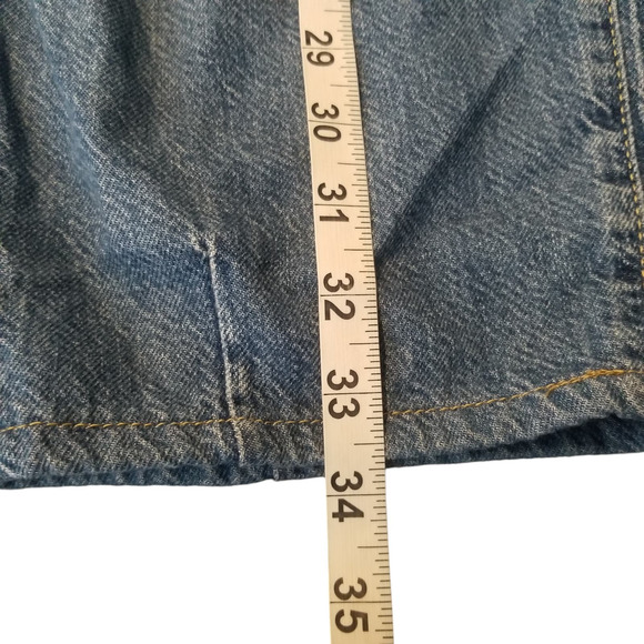 Anthropologie Pilcro The Breaker Barrel Leg Jeans Womens Size 25 - Picture 11 of 13